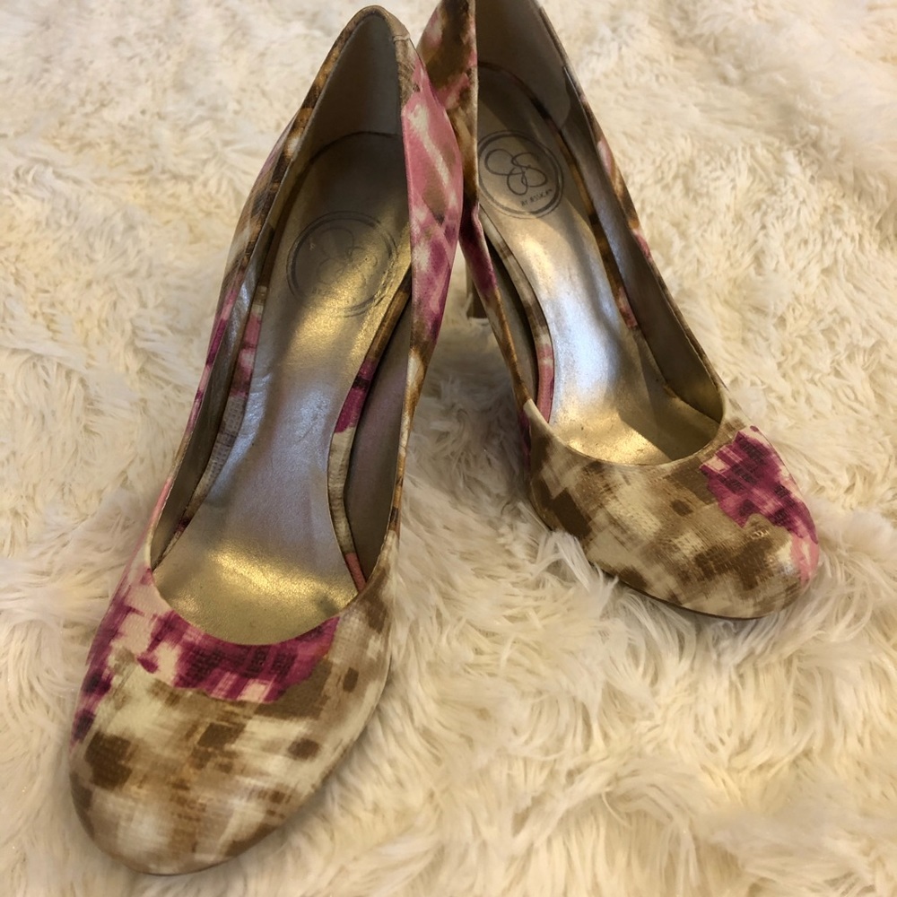 Jessica Simpson Multicolor Heels